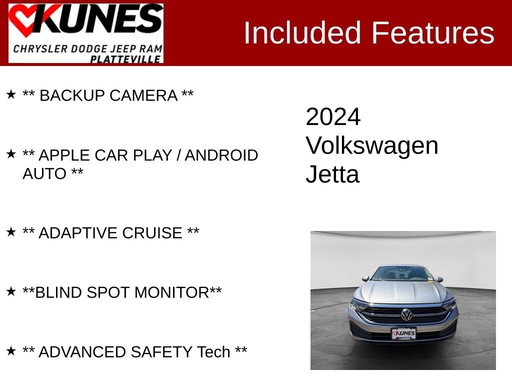 Used 2024 Volkswagen Jetta 1.5T S Sedan