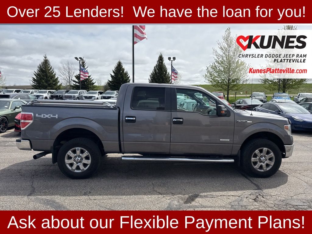 Used 2014 Ford F-150 XLT with VIN 1FTFW1ET3EKG18846 for sale in Platteville, WI