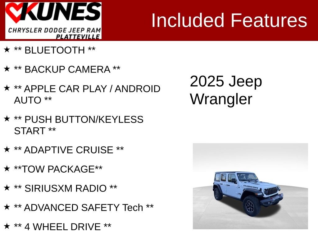Used 2025 Jeep Wrangler Rubicon SUV