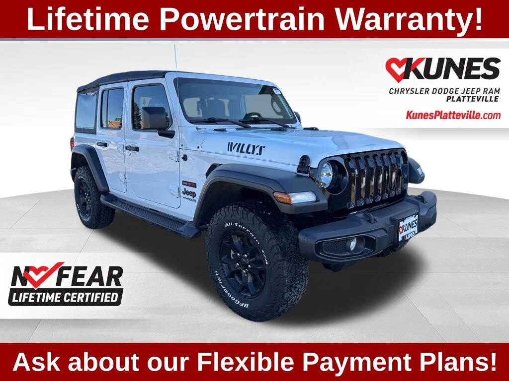 Used 2022 Jeep Wrangler Unlimited Willys SUV
