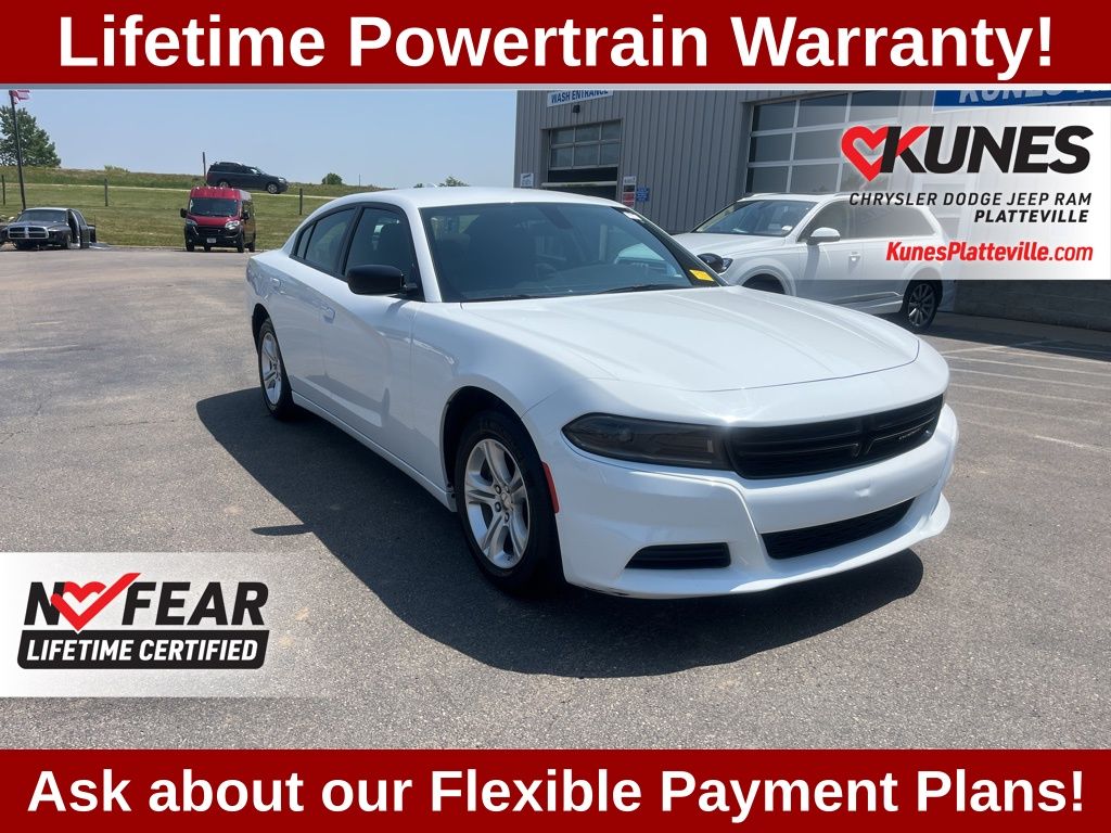 Used 2023 Dodge Charger SXT with VIN 2C3CDXBG6PH559728 for sale in Platteville, WI