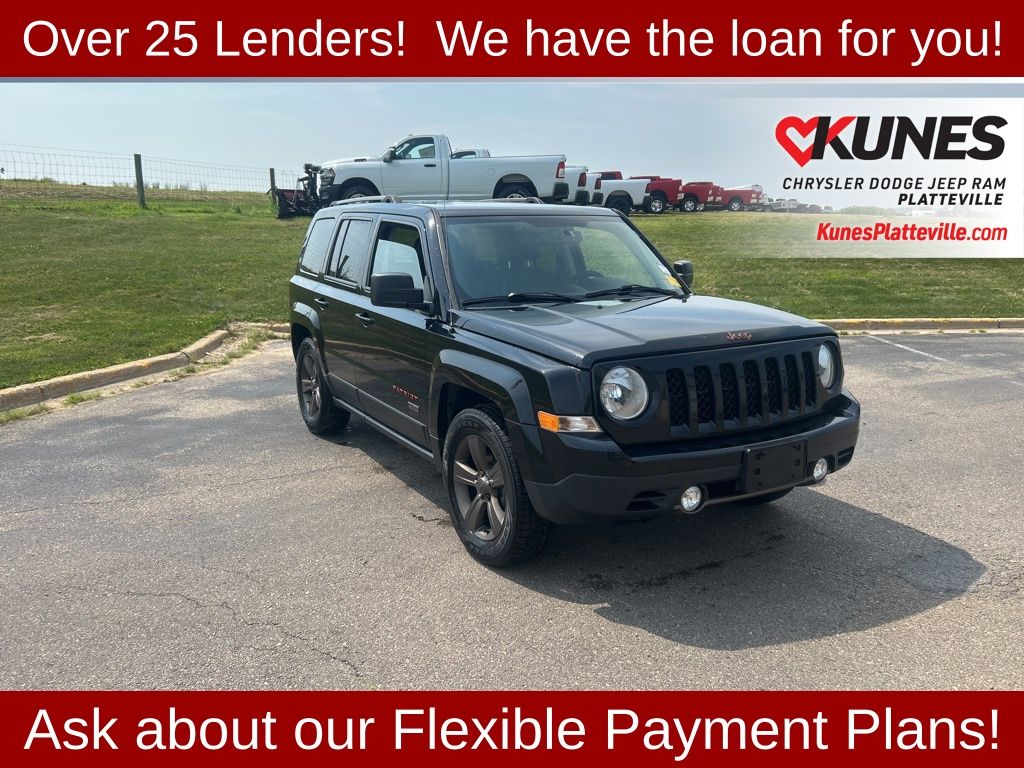 Used 2017 Jeep Patriot 75th Anniversary Edition with VIN 1C4NJPBB1HD166865 for sale in Platteville, WI