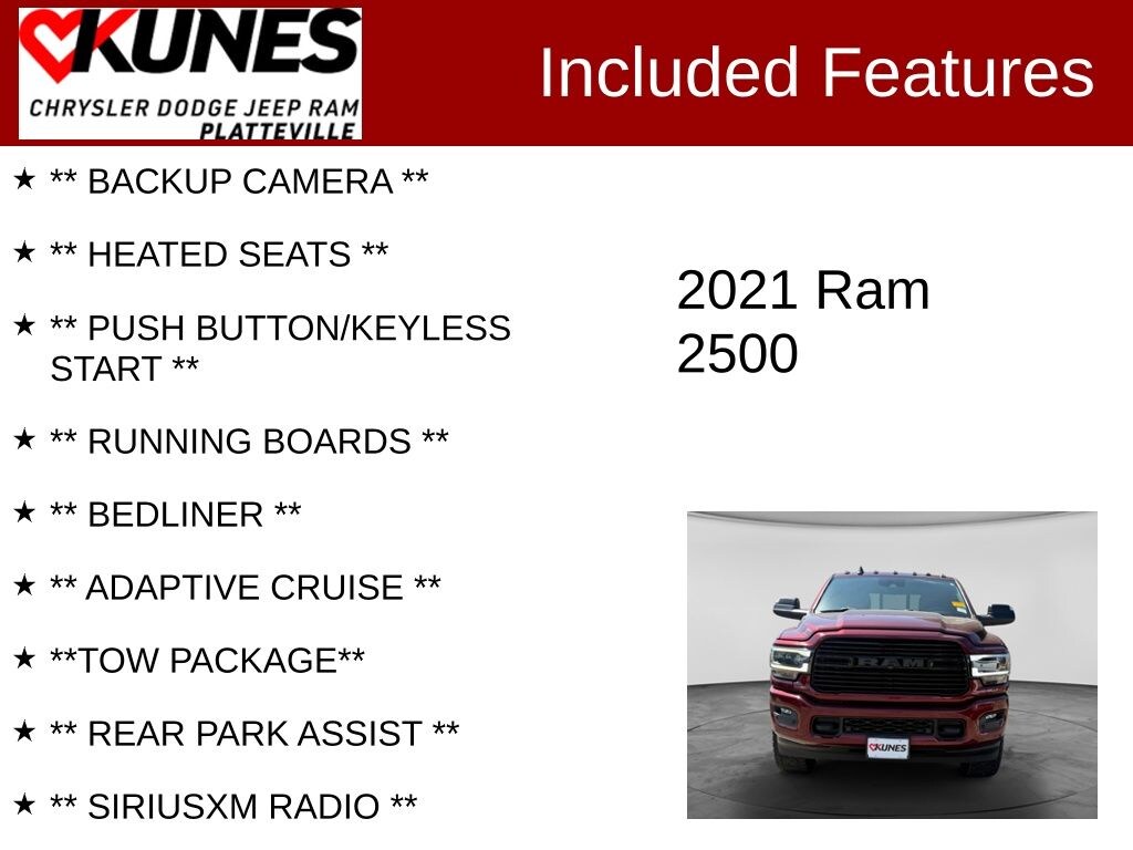 Used 2021 Ram 2500 Laramie Truck