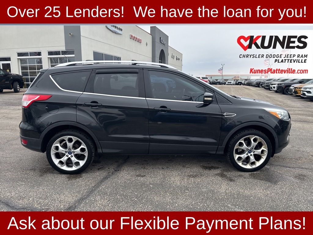 Used 2013 Ford Escape Titanium with VIN 1FMCU9J90DUB32642 for sale in Platteville, WI