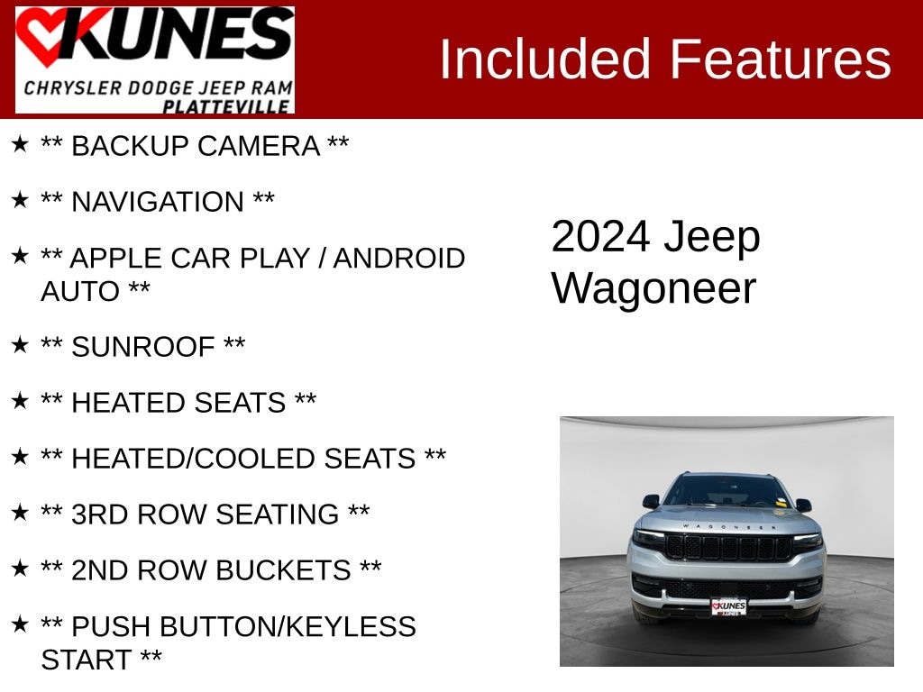 Used 2024 Jeep Wagoneer Series II SUV
