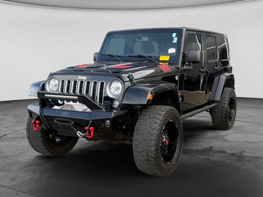 Used 2017 Jeep Wrangler Unlimited Sahara SUV