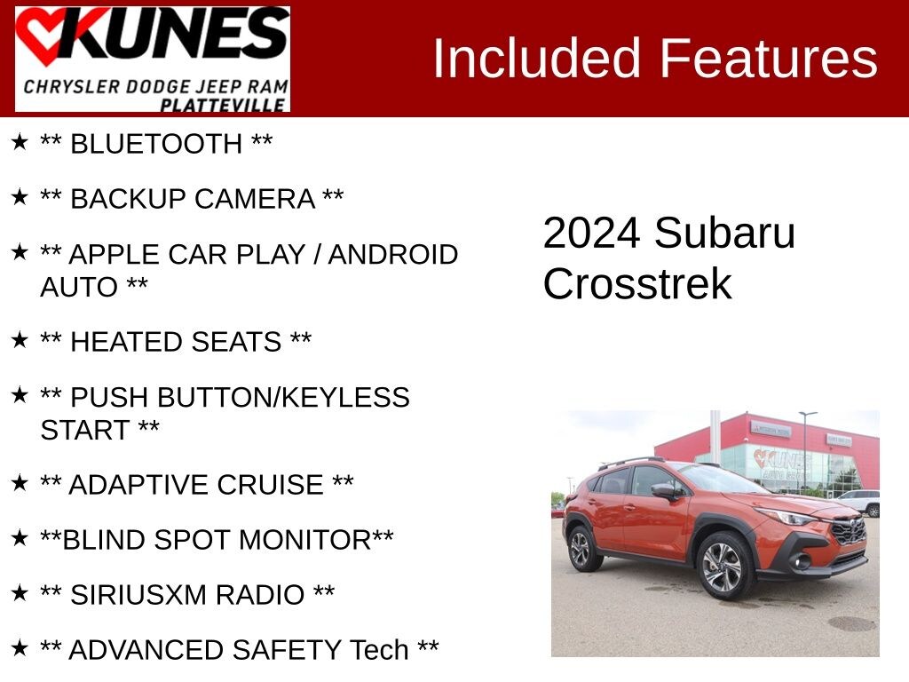 Used 2024 Subaru Crosstrek Premium SUV