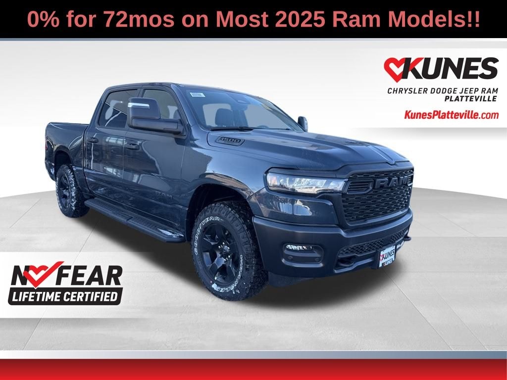 New 2025 Ram 1500 Warlock Crew Cab 4x4 Pickup