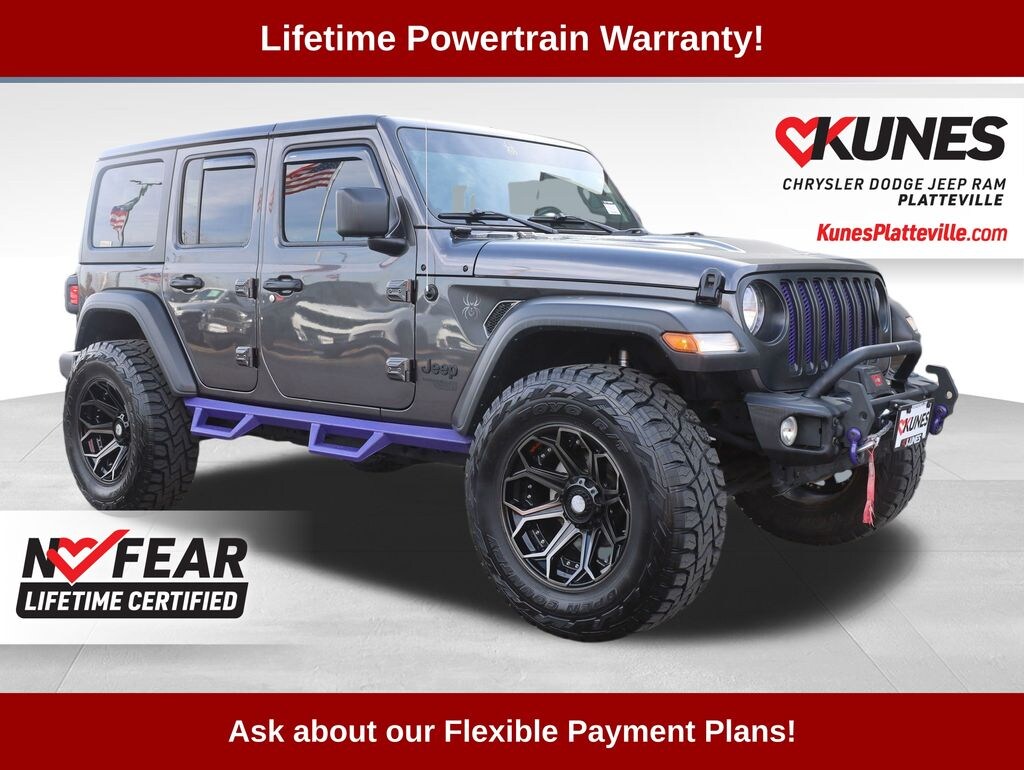 Used 2021 Jeep Wrangler Unlimited Sport S SUV
