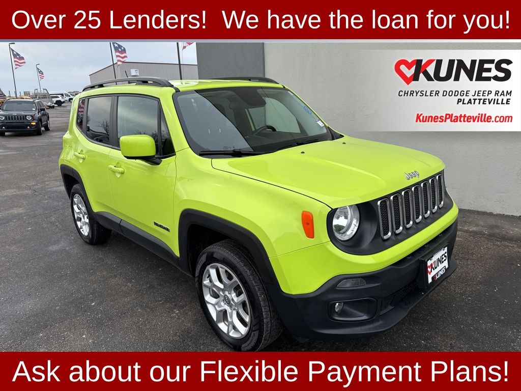 Used 2017 Jeep Renegade Latitude with VIN ZACCJBBB1HPF17916 for sale in Platteville, WI