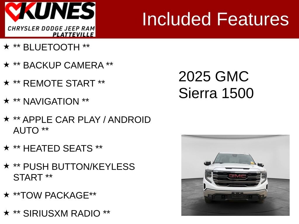 Used 2025 GMC Sierra 1500 SLT Truck