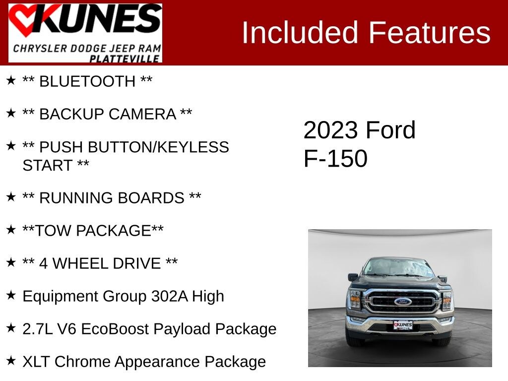 Used 2023 Ford F-150 XLT Truck