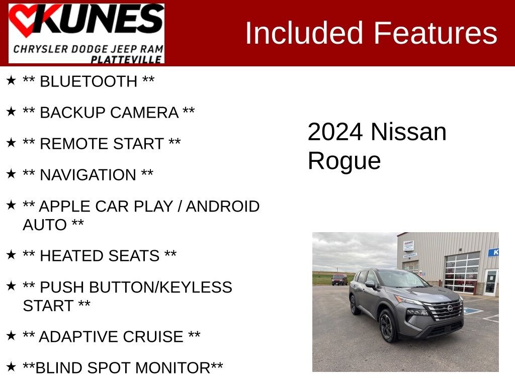 Used 2024 Nissan Rogue SV SUV