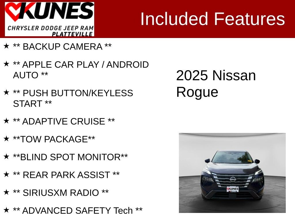Used 2025 Nissan Rogue SV SUV