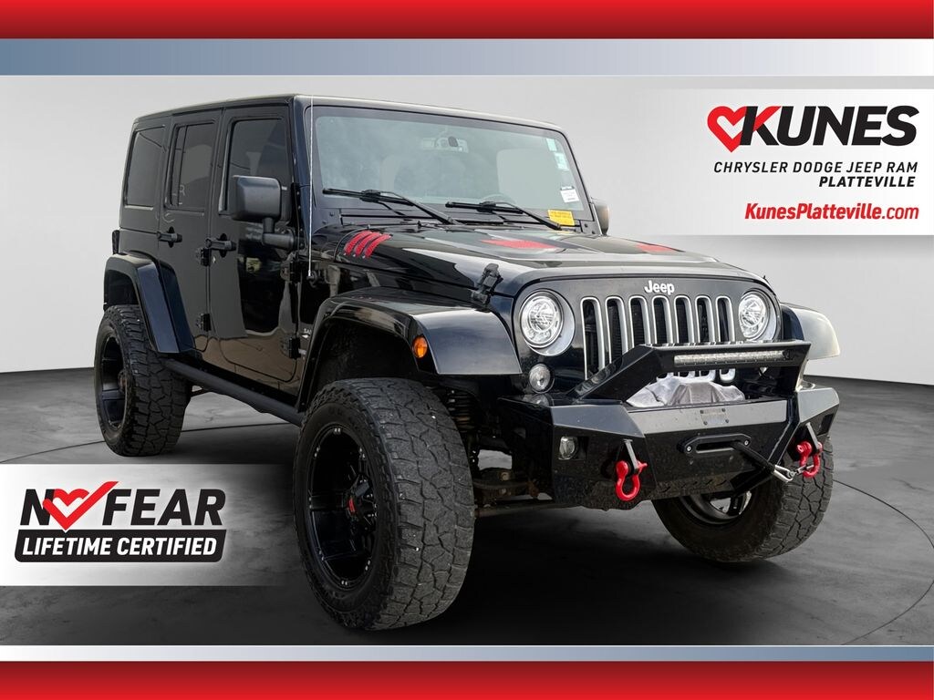 Used 2017 Jeep Wrangler Unlimited Sahara SUV