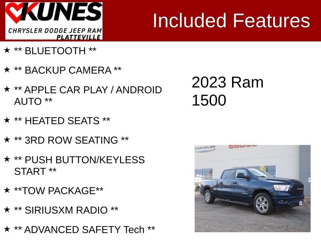 Used 2023 Ram 1500 Big Horn/Lone Star Truck