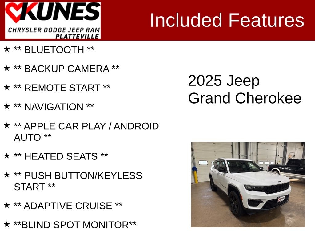 Used 2025 Jeep Grand Cherokee Limited SUV