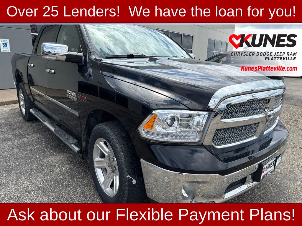 Used 2014 RAM Ram 1500 Pickup Laramie Longhorn with VIN 1C6RR7PM9ES353953 for sale in Platteville, WI