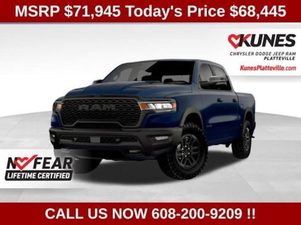 New 2026 Ram 1500 Rebel Pickup
