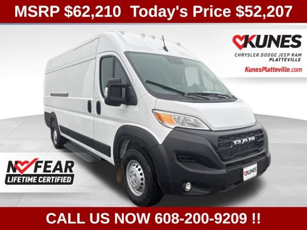 New 2026 Ram ProMaster High Roof Cargo Van
