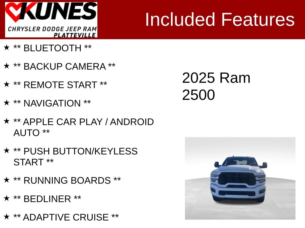 Used 2025 Ram 2500 Big Horn Truck