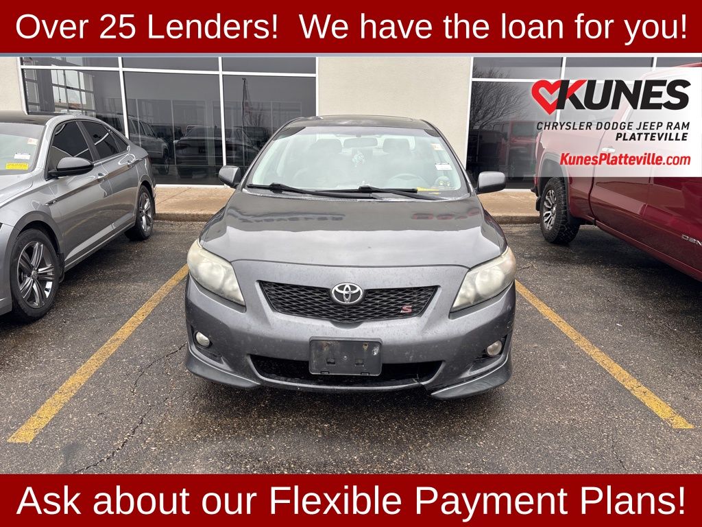 Used 2009 Toyota Corolla S with VIN 1NXBU40E99Z115634 for sale in Platteville, WI