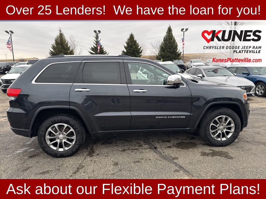 Used 2014 Jeep Grand Cherokee Limited with VIN 1C4RJFBG7EC210859 for sale in Platteville, WI