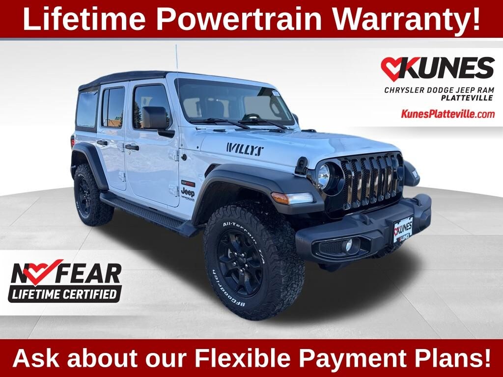 Used 2022 Jeep Wrangler Unlimited Willys SUV