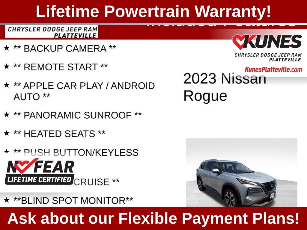 Used 2023 Nissan Rogue SV SUV