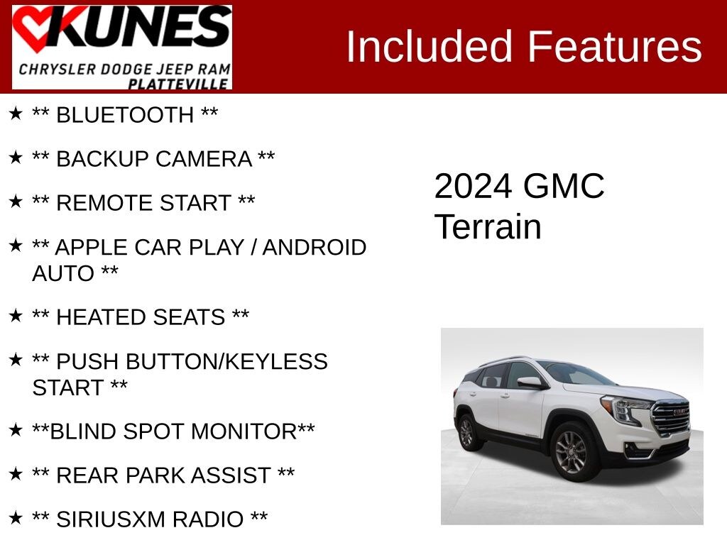 Used 2024 GMC Terrain SLT SUV