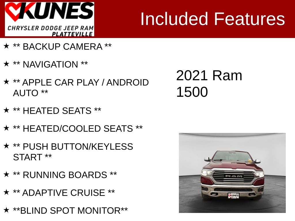 Used 2021 Ram 1500 Limited Truck