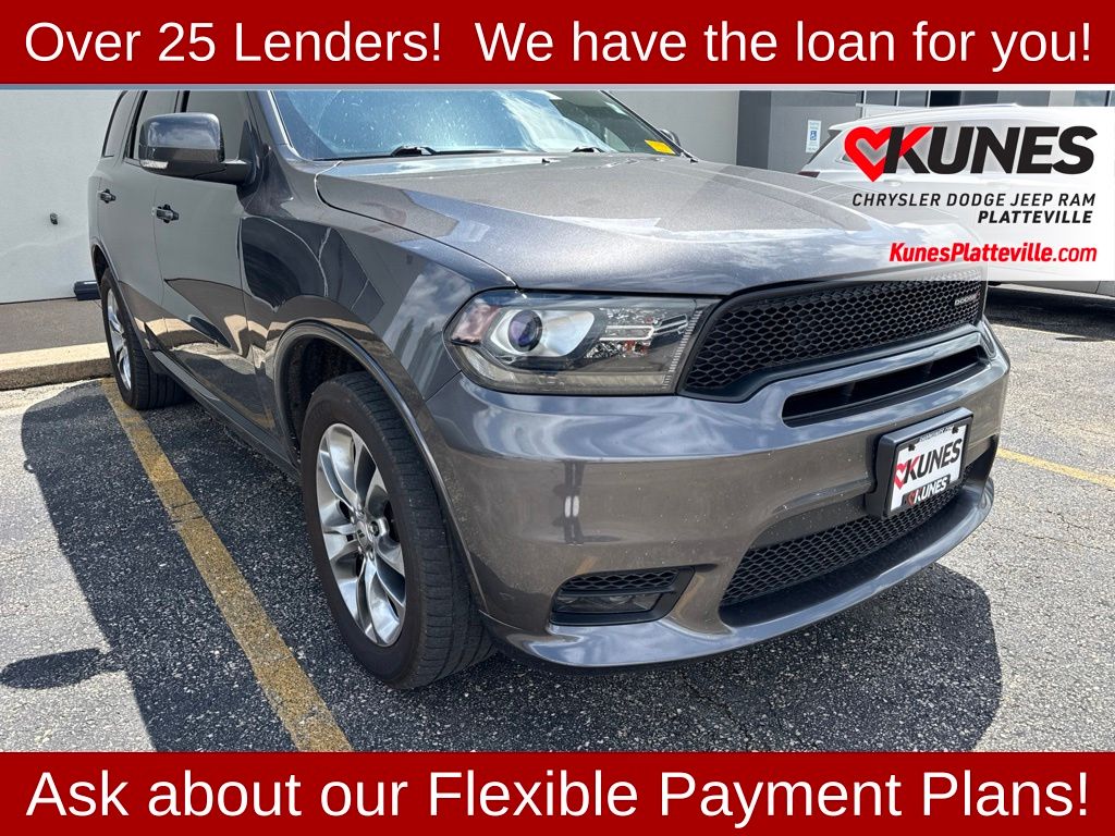 Used 2019 Dodge Durango GT Plus with VIN 1C4RDJDG0KC557095 for sale in Platteville, WI