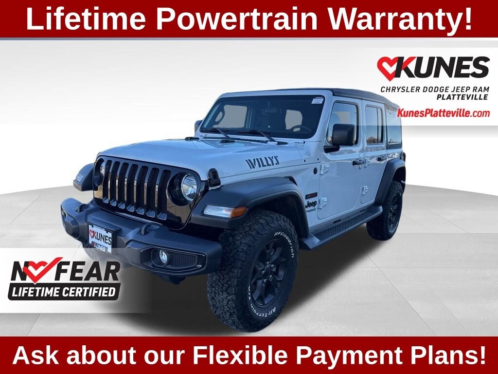 Used 2022 Jeep Wrangler Unlimited Willys SUV