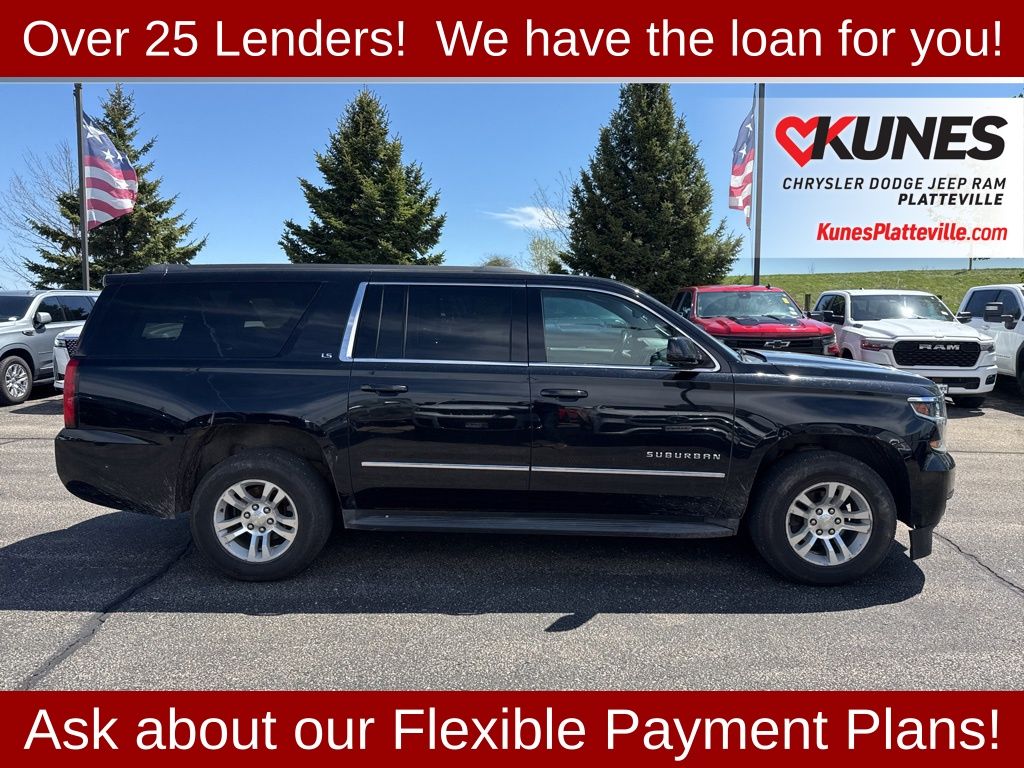 Used 2015 Chevrolet Suburban LS with VIN 1GNSKHKC7FR307864 for sale in Platteville, WI