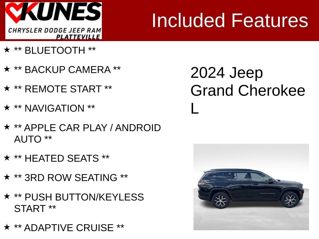 Used 2024 Jeep Grand Cherokee L Limited SUV