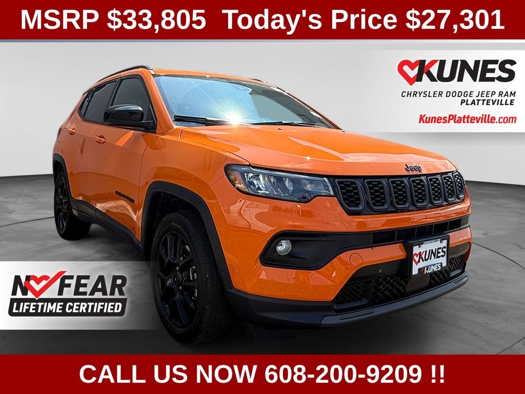 New 2026 Jeep Compass Latitude Sport Utility