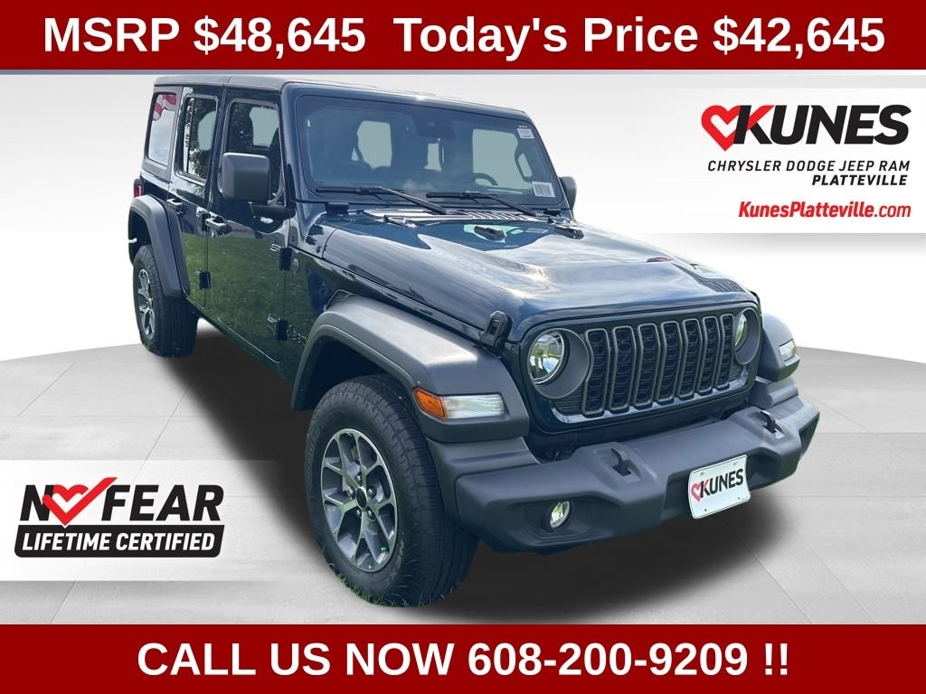 New 2025 Jeep Wrangler Sport S Sport Utility