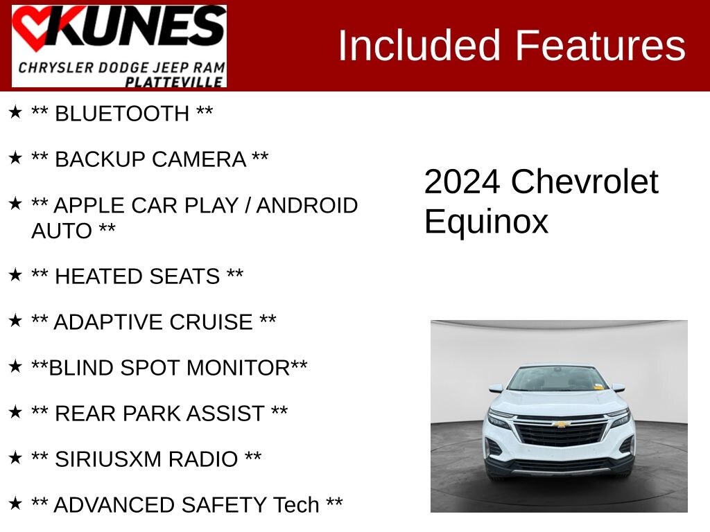 Used 2024 Chevrolet Equinox LT SUV