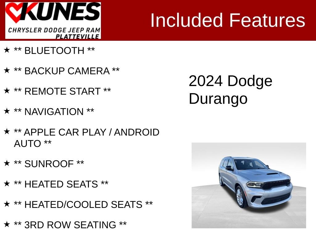 Used 2024 Dodge Durango R/T Plus SUV