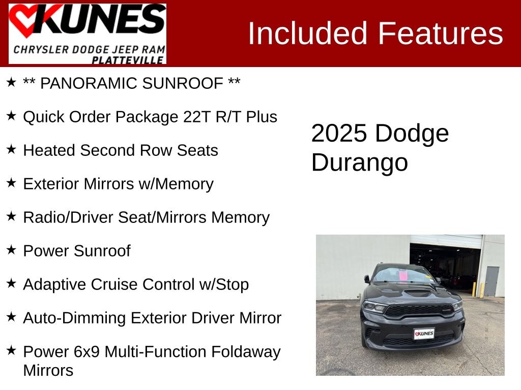 Used 2025 Dodge Durango R/T Plus SUV