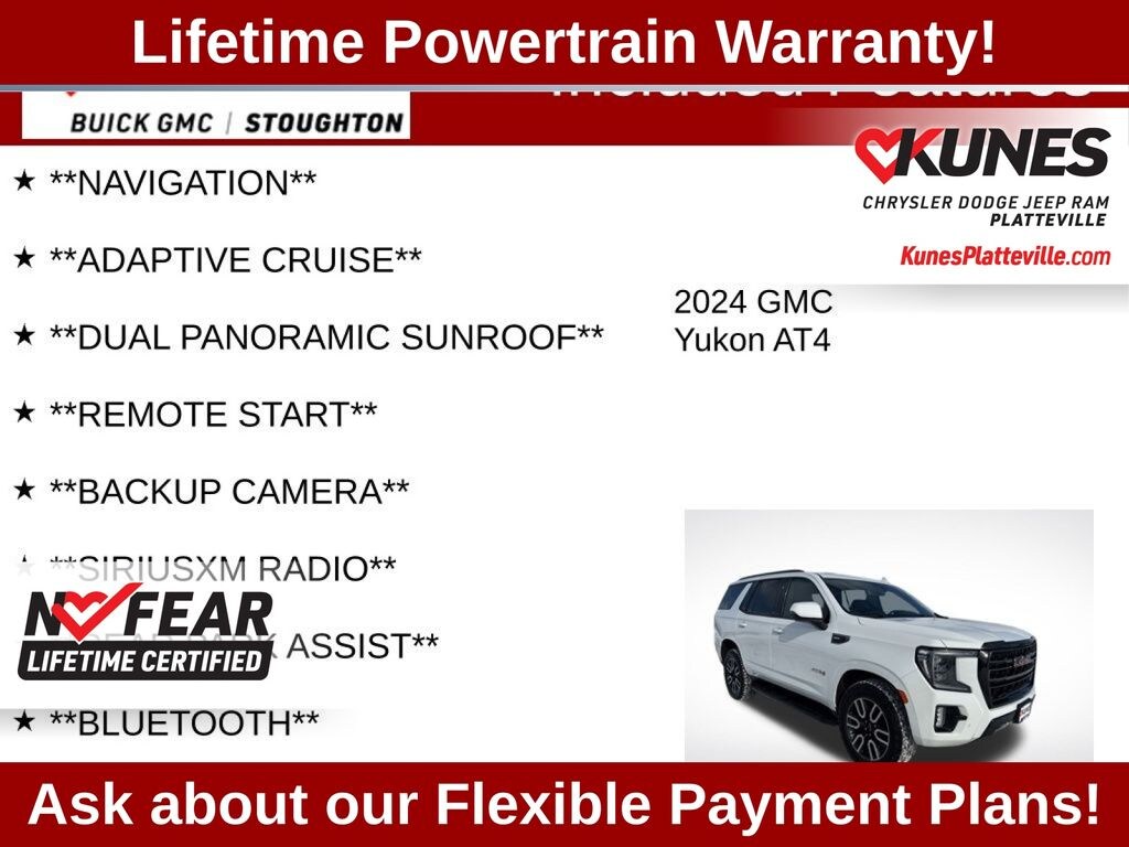 Used 2024 GMC Yukon AT4 SUV