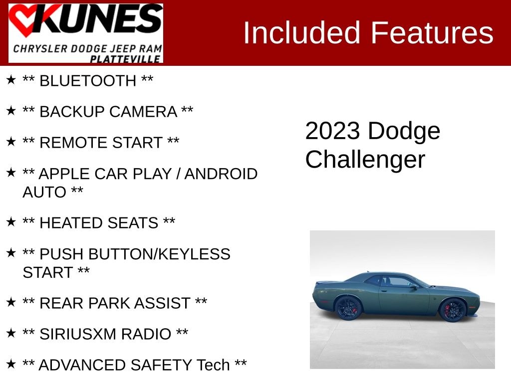 Used 2023 Dodge Challenger SRT Hellcat Redeye Jailbreak Coupe