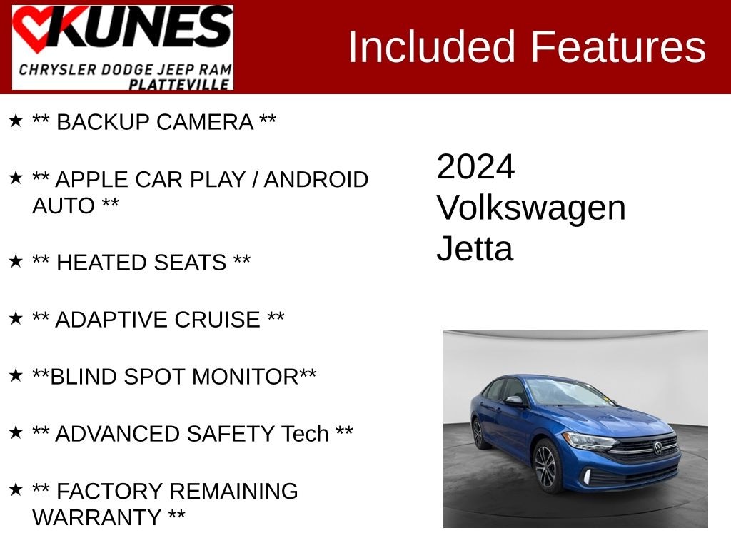 Used 2024 Volkswagen Jetta 1.5T Sport Sedan