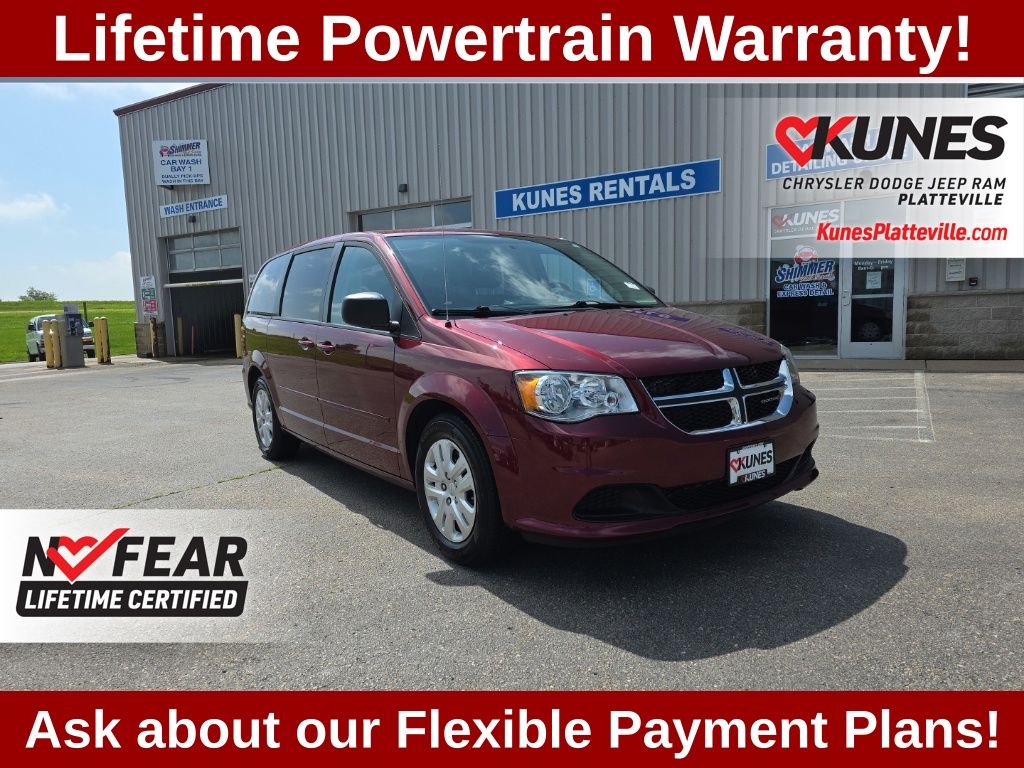 Used 2017 Dodge Grand Caravan SE with VIN 2C4RDGBG3HR865707 for sale in Platteville, WI