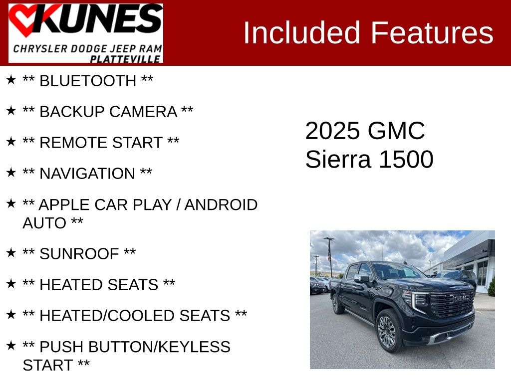 Used 2025 GMC Sierra 1500 Denali Ultimate Truck