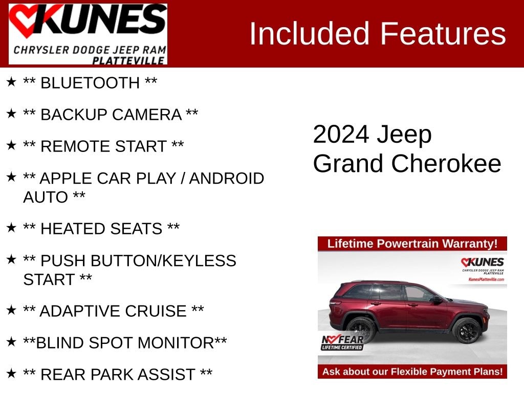 Used 2024 Jeep Grand Cherokee Altitude SUV
