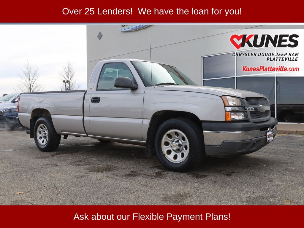 Used 2005 Chevrolet Silverado 1500 Work Truck with VIN 1GCEC14X45Z244781 for sale in Platteville, WI