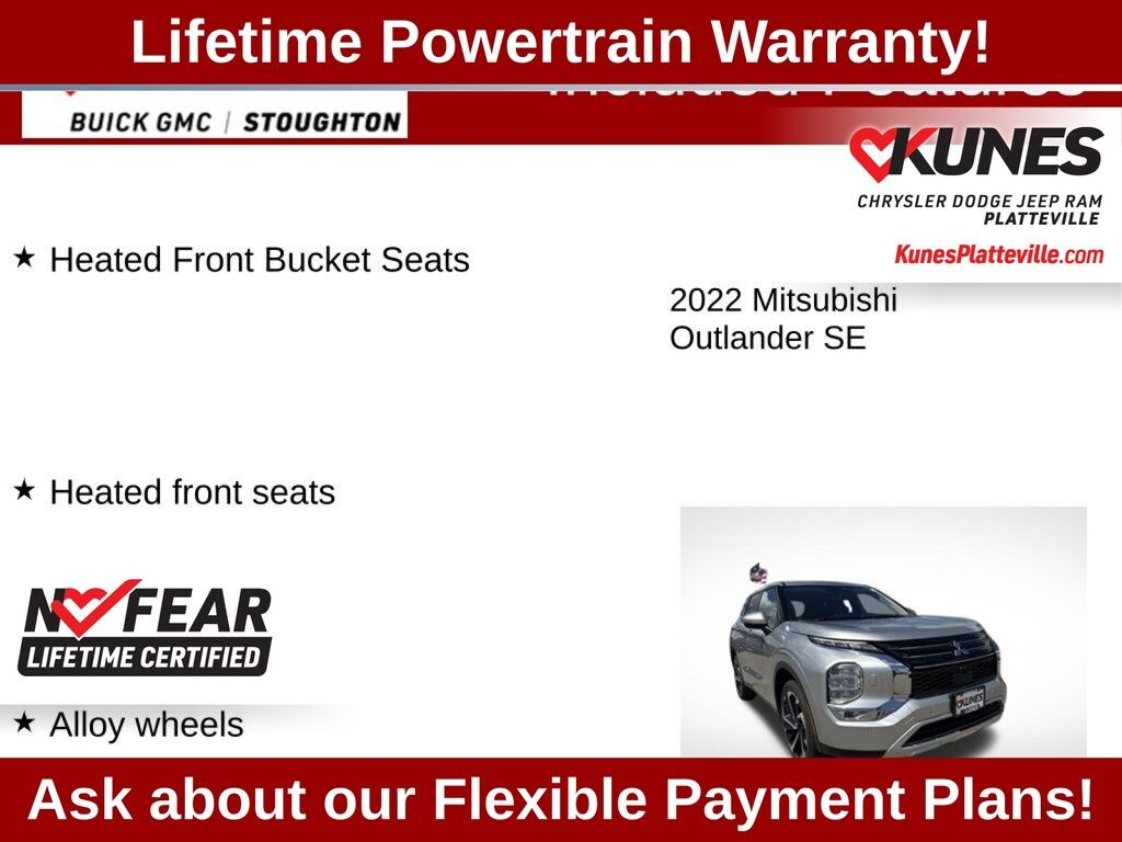 Used 2022 Mitsubishi Outlander SUV