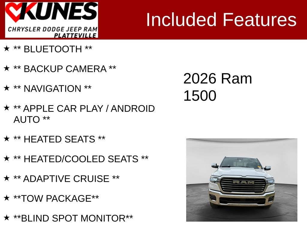 Used 2026 Ram 1500 Laramie Truck