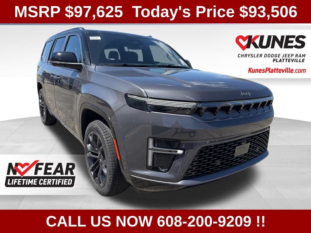 New 2026 Jeep Grand Wagoneer Summit Obsidian Sport Utility